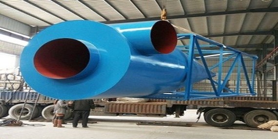 粗粉旋风分离器锥斗磨损，HR-8218耐磨修补剂来解决