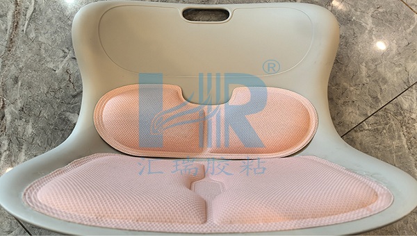 PP粘海绵，HR-739聚丙烯PP胶粘剂，护腰坐垫用什么胶水粘接？HR-739来帮忙