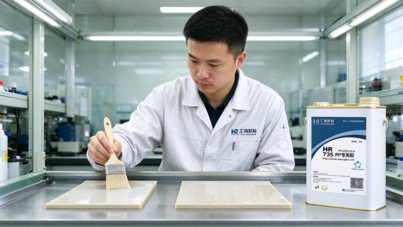 PP专用胶HR-735：免处理直接粘接PP、塑料与金属