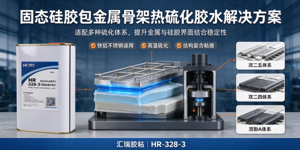 硅胶包金属骨架热硫化底涂方案｜HR-328-3 固态硅胶模压底涂剂