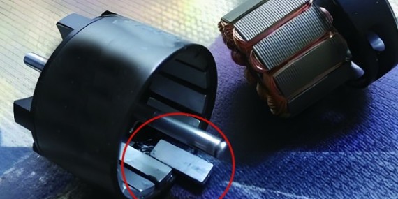 磁钢和机壳之间用什么胶水粘接？汇瑞胶粘工程师解答。