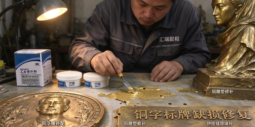 铜浮雕铜雕塑缺损修复方案