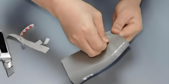 大储能电池上下盖发泡硅胶与双面胶粘接用HR-419-2强度高