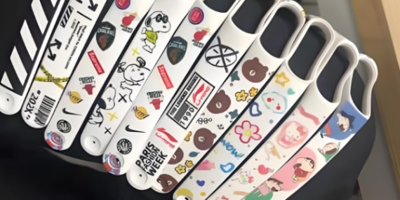 智能手表硅胶表带印花拉伸开裂？HR-420S-1硅胶处理剂提升油墨延展性