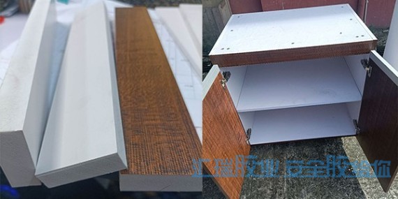 汇瑞PVC硬质胶水解决浴橱柜粘接问题