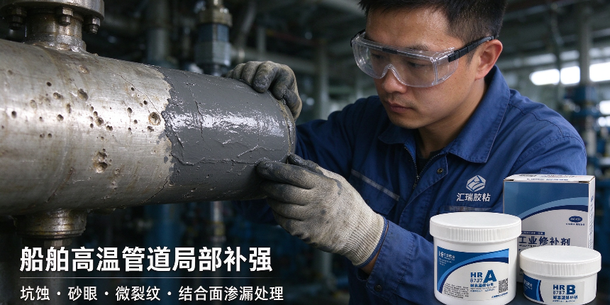 船舶高温管道修补解决方案