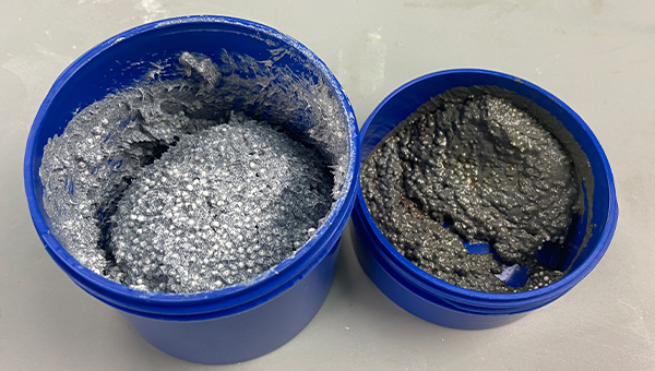 HR-8228大颗粒耐磨修补剂，球磨机进料管磨损用什么修补剂可修复，汇瑞工程师告诉你