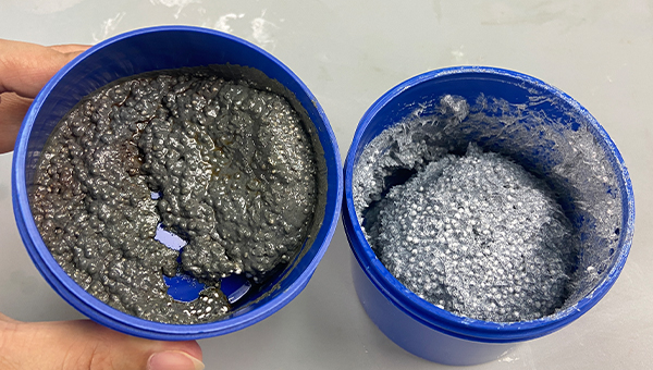 HR-8228耐磨修补剂，中速磨分离挡板冲蚀，汇瑞十年应用工程师帮你解决