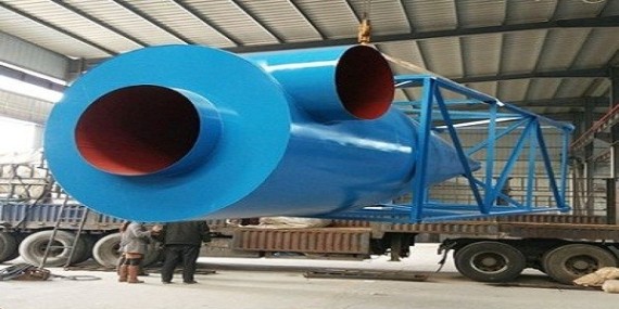 细粉旋风分离器壳体磨损修复，HR-8226耐磨修补剂来解决