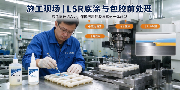 微创外科手术器械胶粘剂 LSR 手柄包胶复合粘接方案