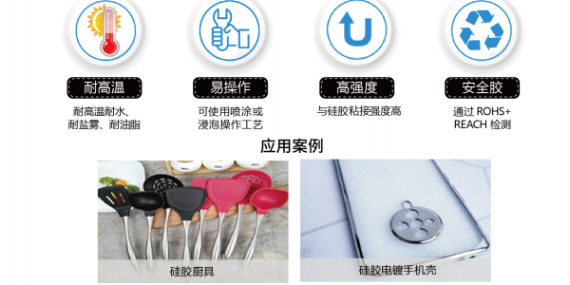 铂金硫化硅胶包不锈钢片汇瑞热硫化胶水HR-328-1实现高强度粘接