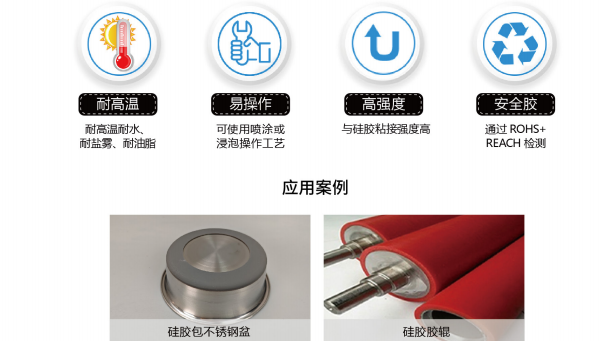 HR-328-3热硫化胶水，HR-328-3热硫化胶水应用于硅胶与金属高温模压成型不起泡不鼓